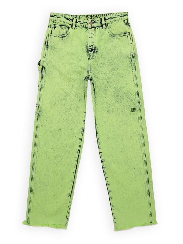 Drew Carpenter Jean Painted Lime