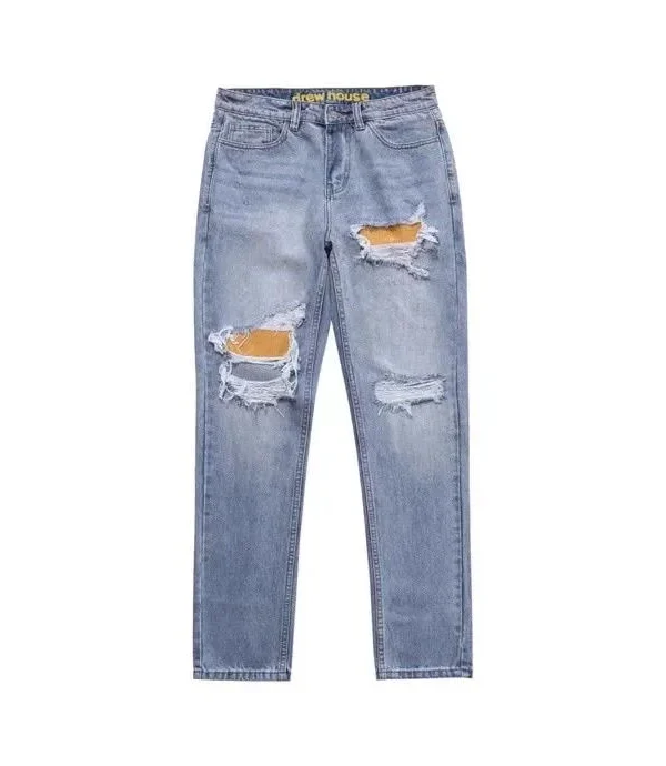 Drew House Mascot Ripped Jeans