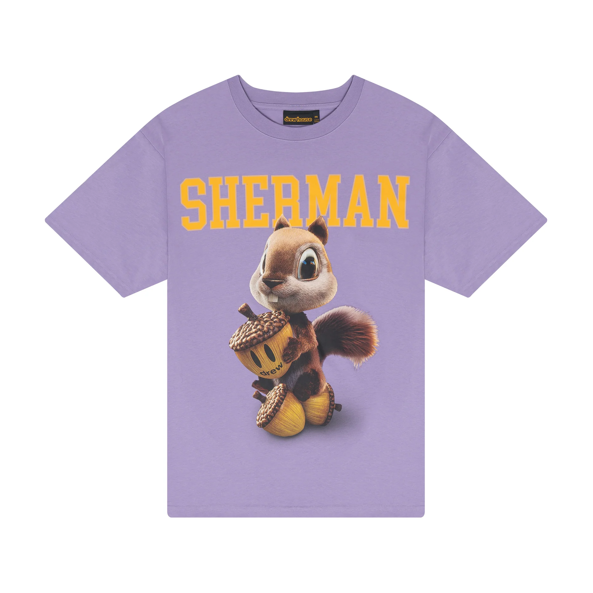 Drew House 3d Sherman ss Tee Lavender