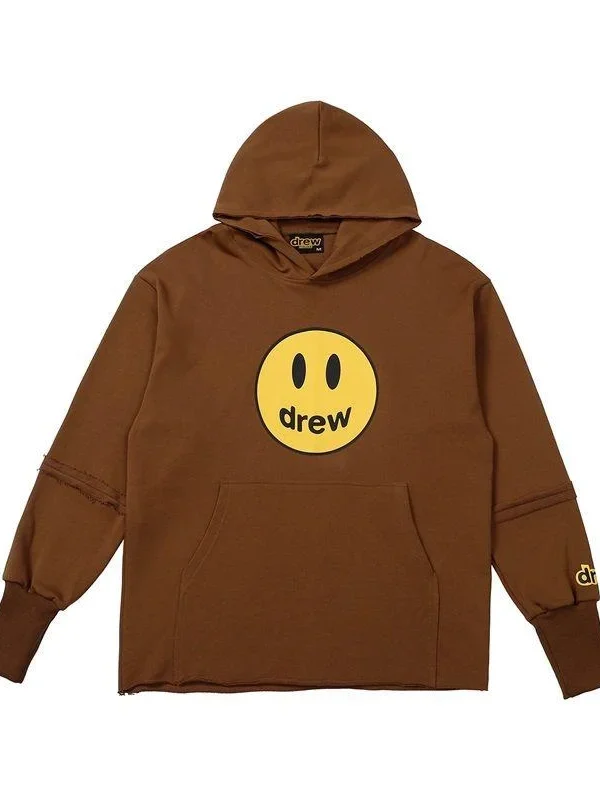 Drew Hoodie Brown Vintage Paneled Sleeves