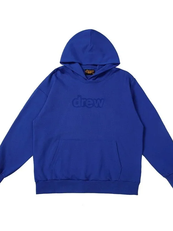 Drew House Embroidery Royal blue Hoodie