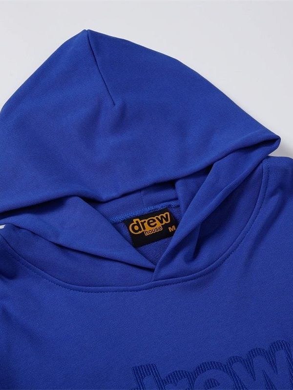 Drew House Embroidery Royal blue Hoodie