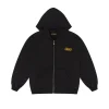 Drew House Zip Up Hoodie Black