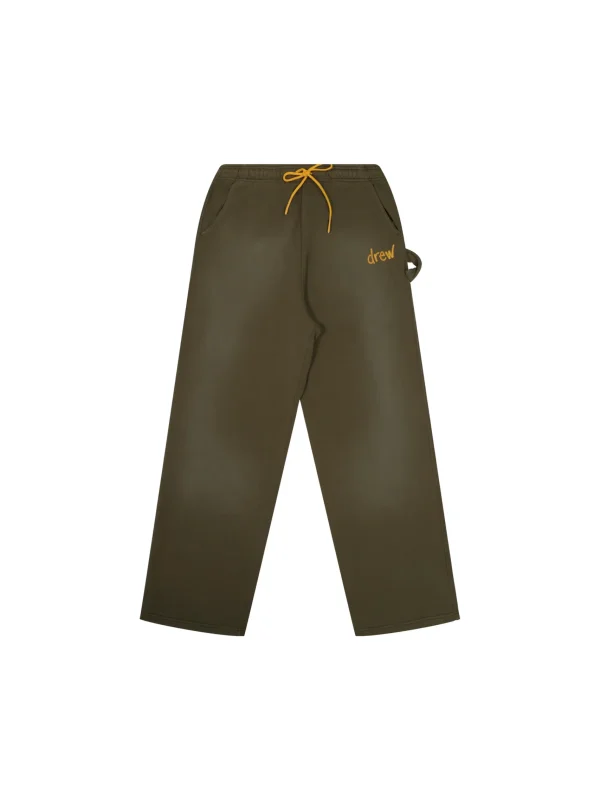 Scribble Carpenter Sweatpant Faded Olive