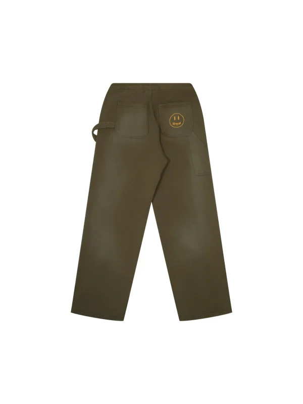 Scribble Carpenter Sweatpant Faded Olive