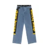 Wide Leg Jean Vintage Color Block