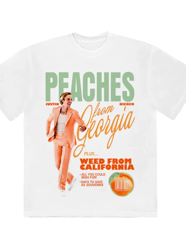 Justin Bieber Peaches T-Shirt