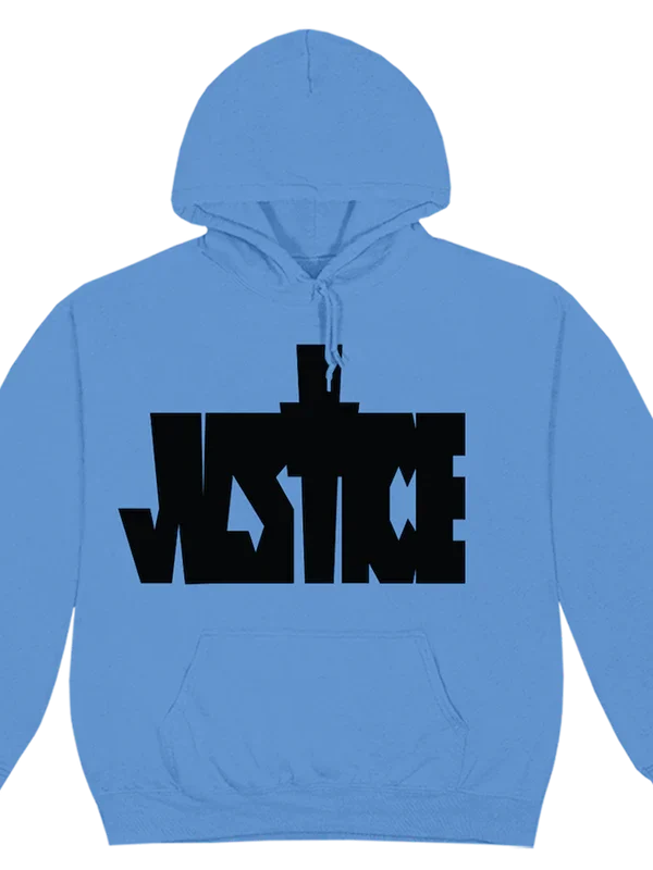 Justine Bieber Blue Justice Hoodie