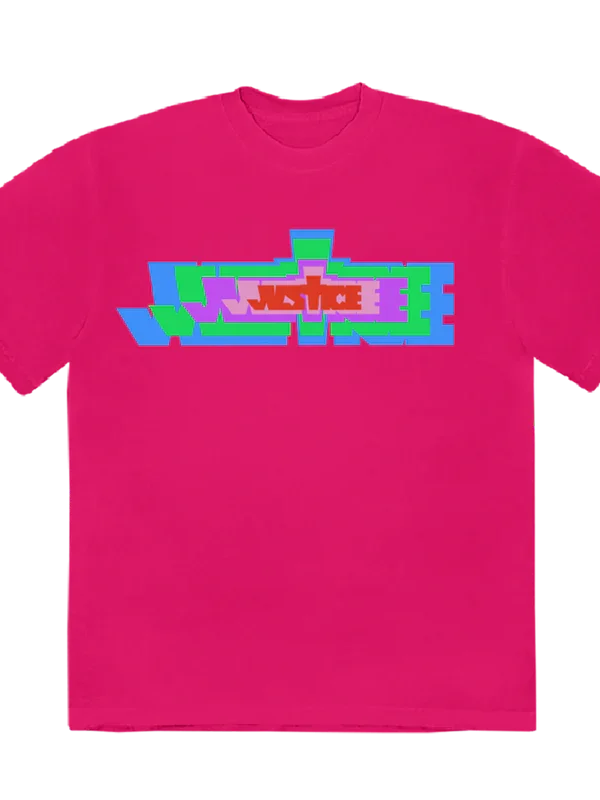 Justin Bieber Justice Pink T-Shirt