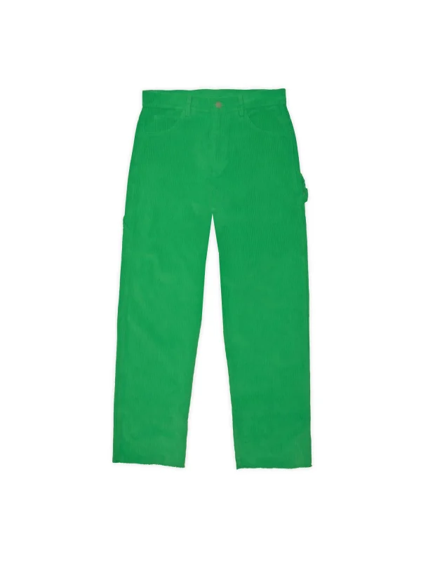Drew Corduroy Carpenter Pant Green