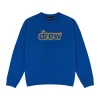 Drew House Secret Embroidered Crewneck Royal Blue
