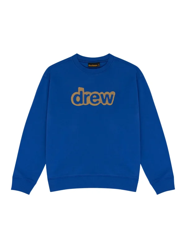 Drew House Secret Embroidered Crewneck Royal Blue